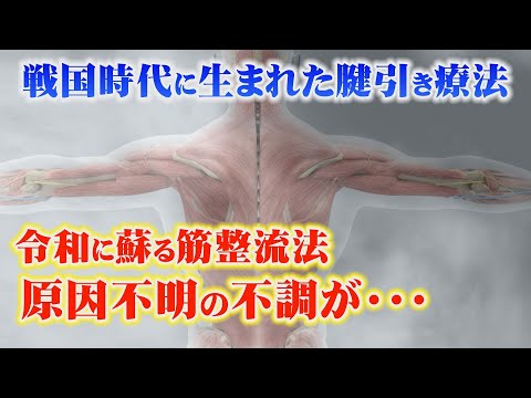 【筋整流法の腱引き療法】戦国時代に生まれた腱引きで原因不明の不調が改善！？徳島県松茂町長原の「だるま道場」の腱引き師「片岡和也」さんに迫る！