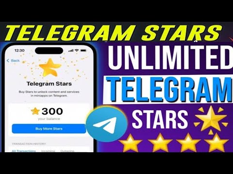 Unlimited Telegram Stars | How to Get Telegram Stars | Telegram Stars