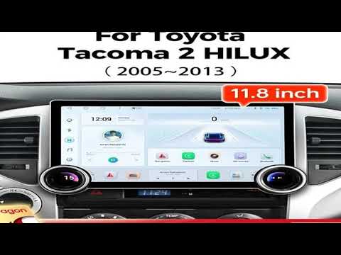 Ainavi 11.8inch Multimedia Player For Toyota Tacoma 2 N200 Hilux 2005-2013 Carplay Android