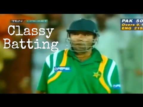 Saeed Anwar Classy 54 vs England  **RARE**