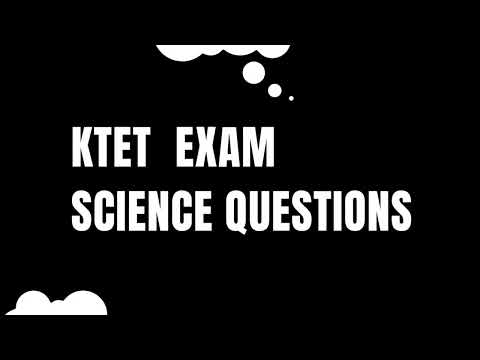 # KAR TET exam science paper  questions and answers  #