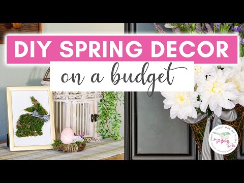 Spring DIY Projects | Budget Crafts with Moss!