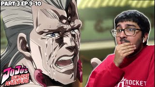 NOT AVDOL! 😢| JoJo's Bizarre Adventure Part 3 Ep 9-10 (BLIND REACTION)