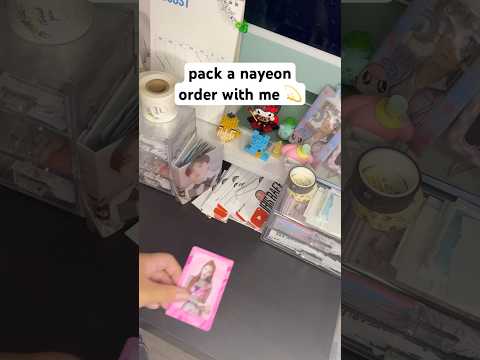 pack a nayeon order with me 💫 #pwm #packwithme #packingorders #twice #jyp #jypstraykids #imnayeon