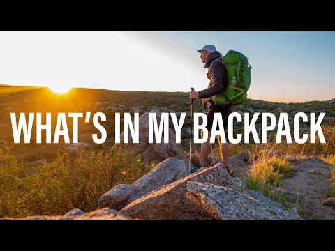 What I Packed for my 2,650 Mile Hike From Mexico to Canada | Pacific Crest Trail 2021