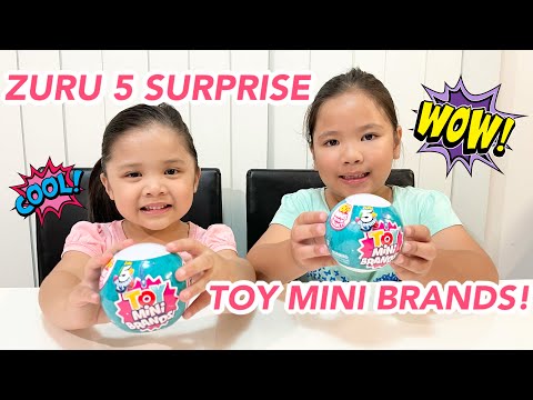 ZURU 5 SURPRISE TOY MINI BRANDS!