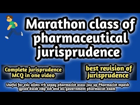 Marathonclassofpharmaceuticaljurisprudence#jurisprudencemcq#osssc#rrbpharmacistexam2024#jssc#dsssb