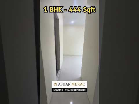 Ashar Merac Shreenagar 1 BHK Sample Flat in Thane West 🏡#AsharMerac #ThaneRealEstate #LuxuryLiving