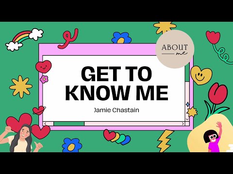 Meet Jamie Chastain: Fun Facts and Cool Story!. Get to Knows me. Every Kid should knows about this