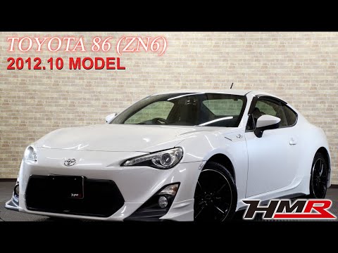 【中古車】H.24 2012年 トヨタ 86 2 0 GT 6MT TRDフルエアロ 社外17インチ パールホワイト 走行101,500km ID2038