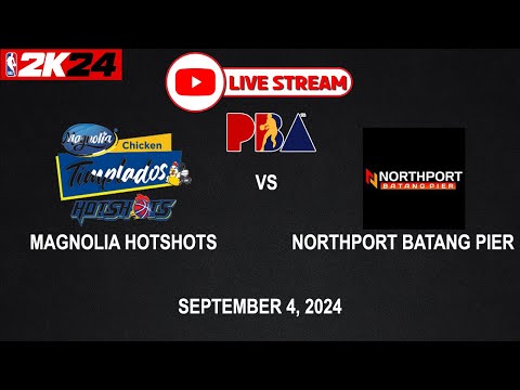 LIVE NOW! MAGNOLIA HOTSHOTS vs NORTHPORT BATANGPIER | PBA SEASON 49 | September 4, 2024 | CPU vs CPU