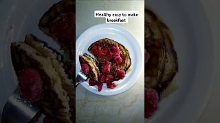 HEALTHY HIGH PROTEIN BANANA OATS PANCAKES #heathyrecipe#breakfast  #quickbreakfast#shorts