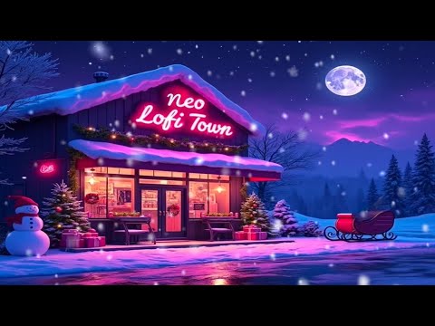 Cozy Christmas Coffee Shop ☕🎄❄️ – Lofi Hip Hop Beats with Relaxing Holiday Atmosphere 🌨️✨🎶