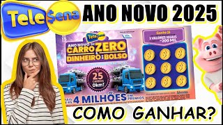 TELE SENA ANO NOVO 2025 🎇 Como Ganhar!?