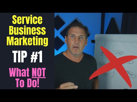 SERVICE BUSINESS MARKETING | Why Your Marketing Strategy Isn't Working in Your Service Business