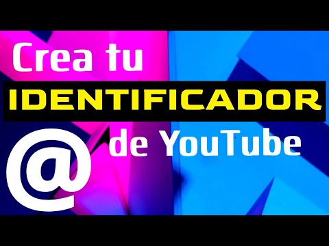 🚦 Cómo CREAR el IDENTIFICADOR de tu canal de YOUTUBE paso a paso fácil y rápido | Aybritt Tutoriales