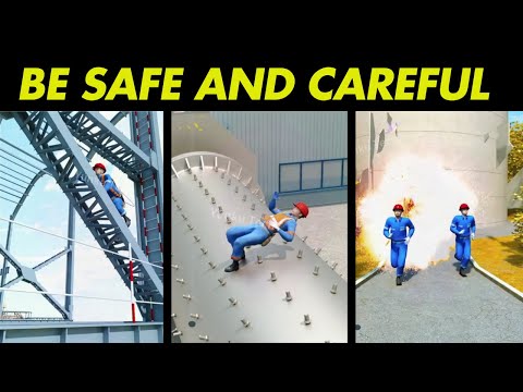 in different workplace suitable protectiving | safety is first and careful | #safetyfirstalways