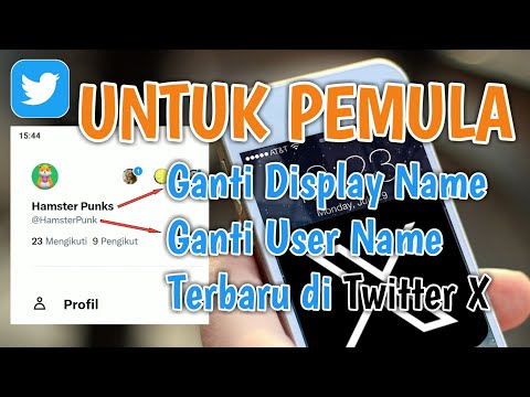 CARA Ganti Username dan Display Name di Twitter X Terbaru 2023