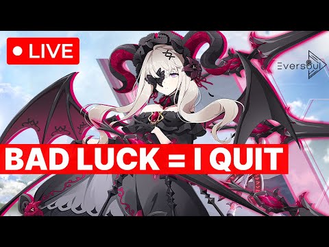 🔴 LIVE 🔴 GOING ALL IN ~ BAD LUCK = I QUIT. Easter Gacha Gaming | Eversoul