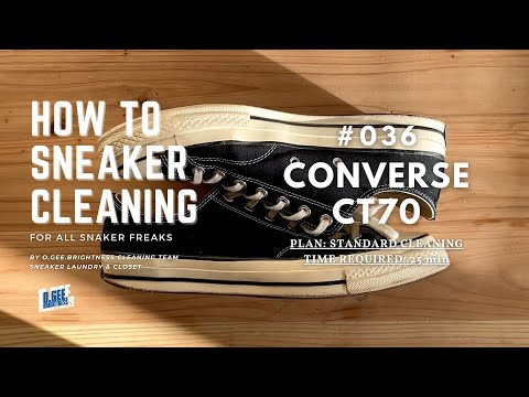 【スニーカークリーニング】CONVERSE CT70 Chuck Taylor【How To Cleaning】