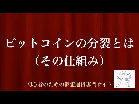 [動画で解説] ビットコインの分裂とは（その仕組み）｜初心者のための仮想通貨専門サイト