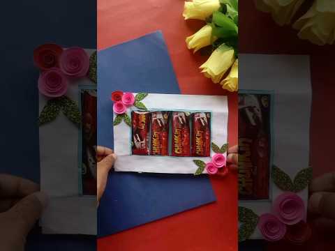 Easy Gift Idea| Chocolate Card Making Idea| #shorts