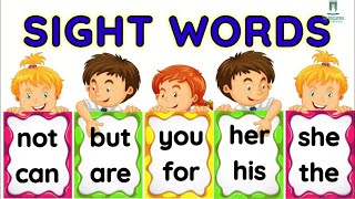 Learn Kindergarten English Sight Words | 30 Sight Words Collection for Children #sightwordsforkids