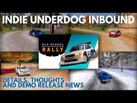 Old School Rally - Indie Rally Game Inbound! | Game News | Support The Underdogs | 2024 Steam Arcade