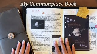 How & Why I Commonplace ✸ A Look At My Commonplace Book