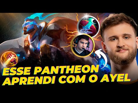 O PODER DO PANTHEON NA JUNGLE (tem um gank muito forte) | Ranger