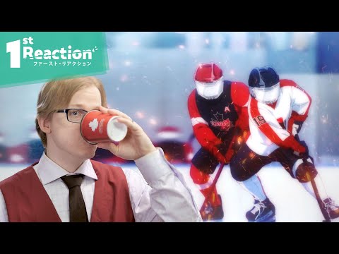 Torturing Myself (As a Canadian) With Hockey Anime [Feat. Mother’s Basement] | First Reaction