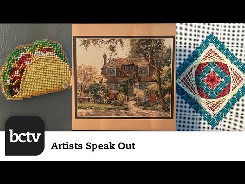 Donna Harrington - Counted Cross Stitcher with Beads Artist | Artists Speak Out