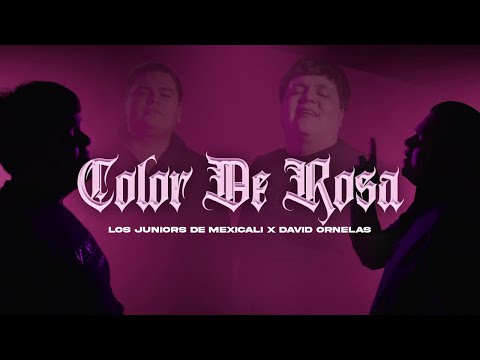 Los Juniors de Mexicali, David Ornelas - Color de Rosa [Video Oficial]