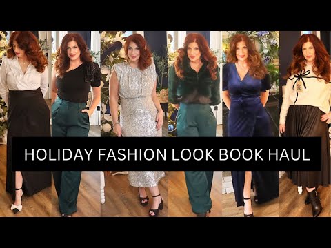 HOLIDAY FASHION LOOK BOOK/TRY ON HAUL/FASHION OVER 50