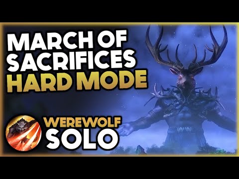 Werewolf vs Werewolf - Veteran March of Sacrifices HM | Werewolf Solo | Elder Scrolls Online