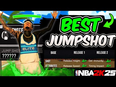 I HAVE BROKEN NBA2K25 WITH THIS JUMPSHOT (AUTOMATIC GREENS)+ BEST SETTINGS FOR SHOOTING *MUST WATCH*