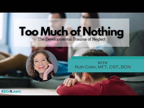 Trauma of Childhood Neglect Ruth Cohn interview about Course Too Much of Nothing LiveStream