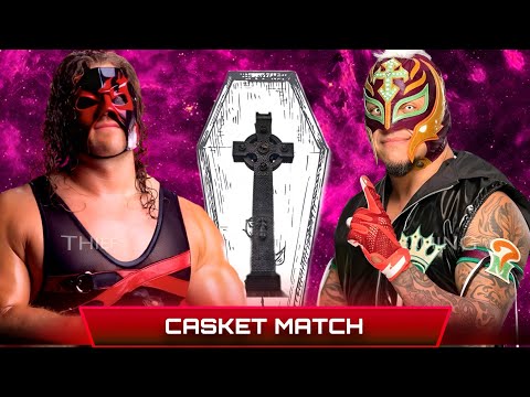 WWE 2K24 • Casket Match - Kane VS Rey Mysterio | WWE