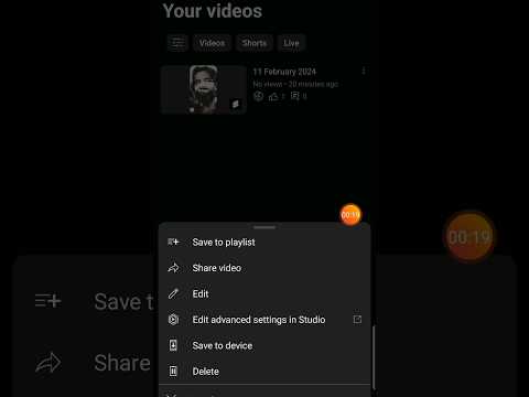 #How to save video in youtube #youtubeshorts #shortfeed #viral #shorts #youtube