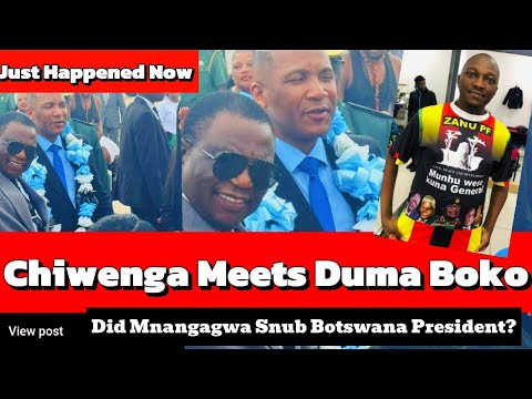 WATCH LIVE; Chiwenga Meets Duma Boko, Did Mnangagwa Snub? What Really Happened? New Chiwenga Regalia