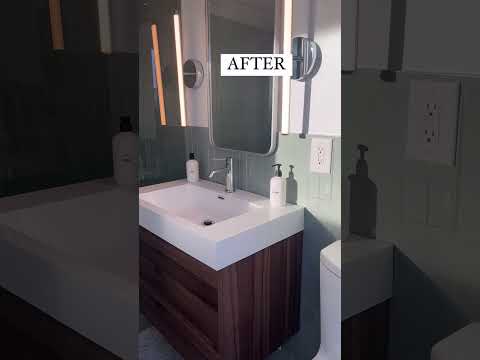 DIY Bathroom Renovation Before & After!