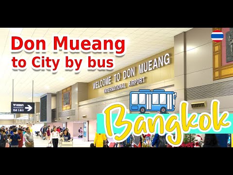 【Bangkok Travel】How to go BTS from Don Mueang Airport by Bus