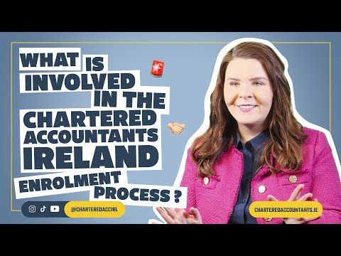 What is involved in the Chartered Accountants Ireland enrolment process?