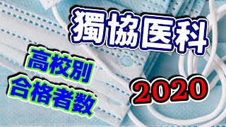 獨協医科大学（獨協医大）高校別合格者数ランキング2020【ゆっくり読み上げ】