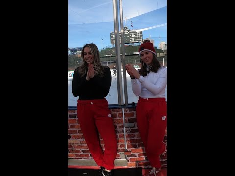 Hockey at Wrigley Field! | Frozen Confines Vlog with Wisconsin Women's Hockey