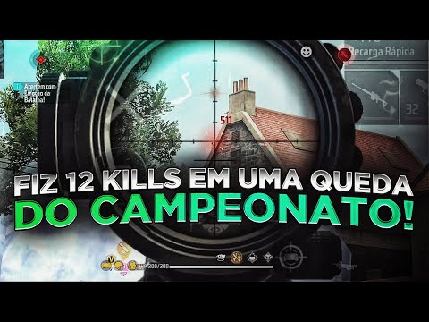 FIZ 12 KILLS EM UMA QUEDA DO CAMPEONATO🥷!! HIGHLIGHTS EM CAMPEONATOS S24 ULTRA🏆!!