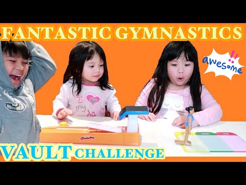 FANTASTIC GYMNASTICS GAME VAULT CHALLENGE UNBOXING