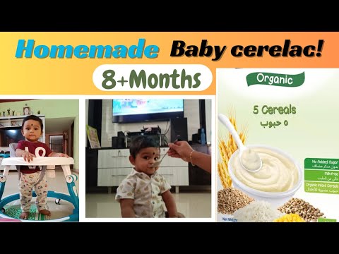 Homemade cerelac for 8+ Months babies|Healthy food for baby