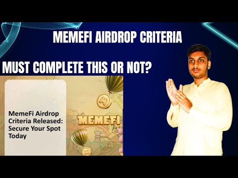 Memefi airdrop criteria | Memefi Airdrop