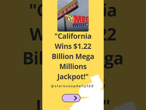 California Wins $1 22 Billion Mega Millions Jackpot! #MegaMillions #Jackpot #CaliforniaLottery